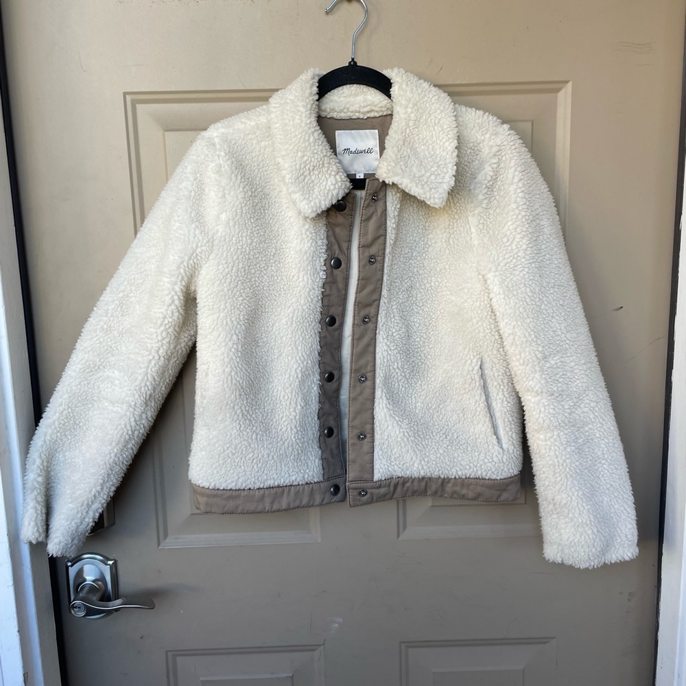 MADEWELL Sherpa Jacket Coat